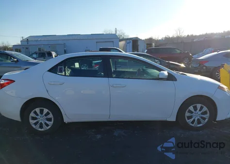 2014 Toyota Corolla L z USA, uszkodzony, nr VIN 2T1BURHE4EC215721